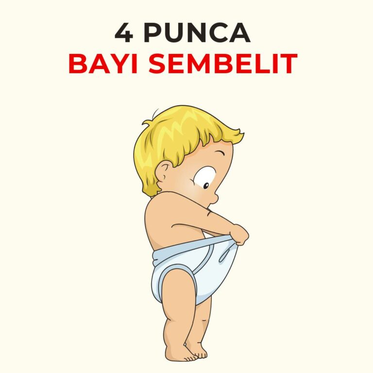 4 Punca bayi Sembelit