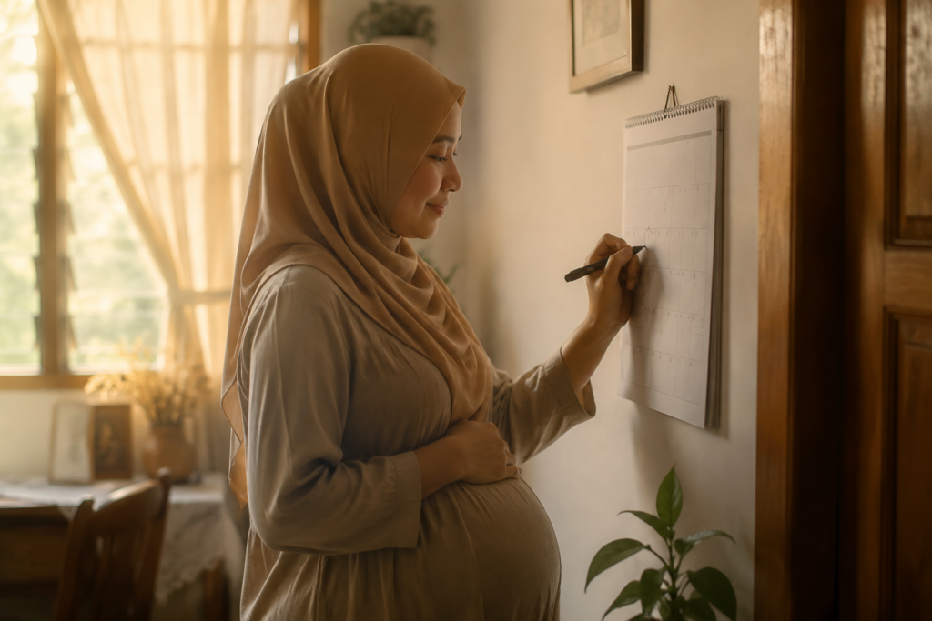 Cara Kira Tarikh Jangka Bersalin (EDD) Sendiri