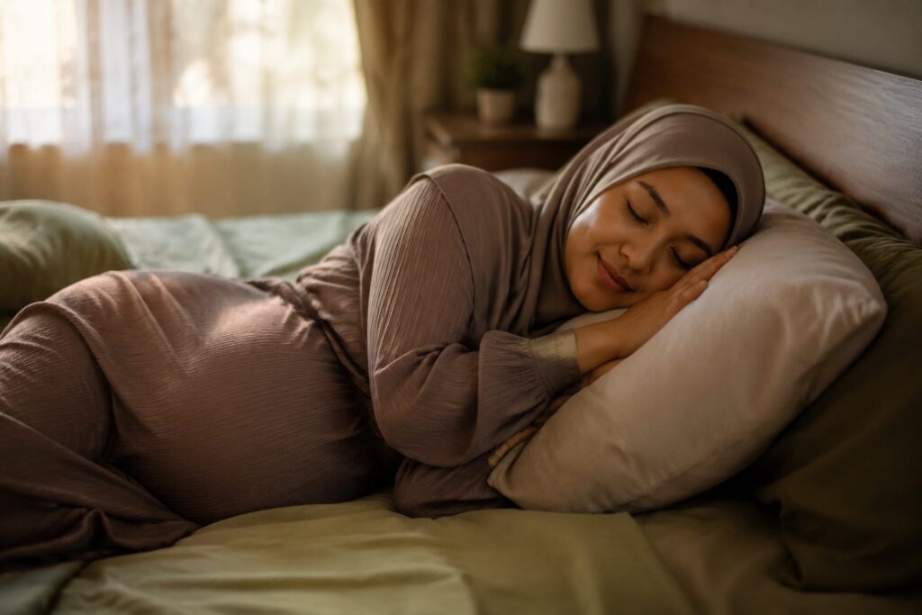 Posisi Tidur Selamat untuk Ibu Hamil Ikut Trimester
